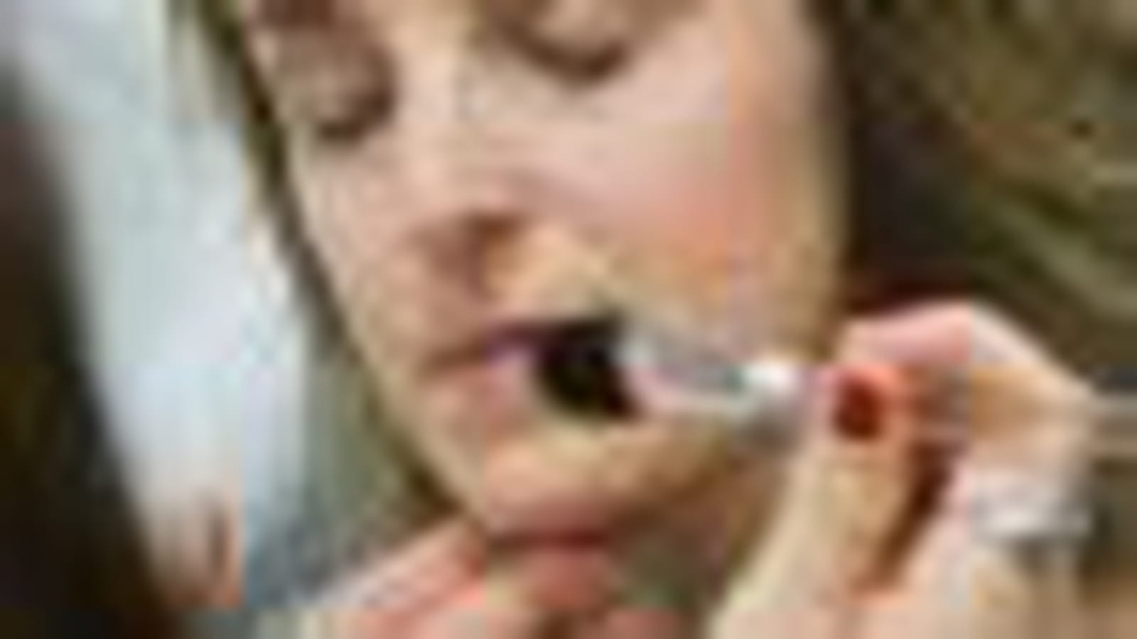 La séance maquillage