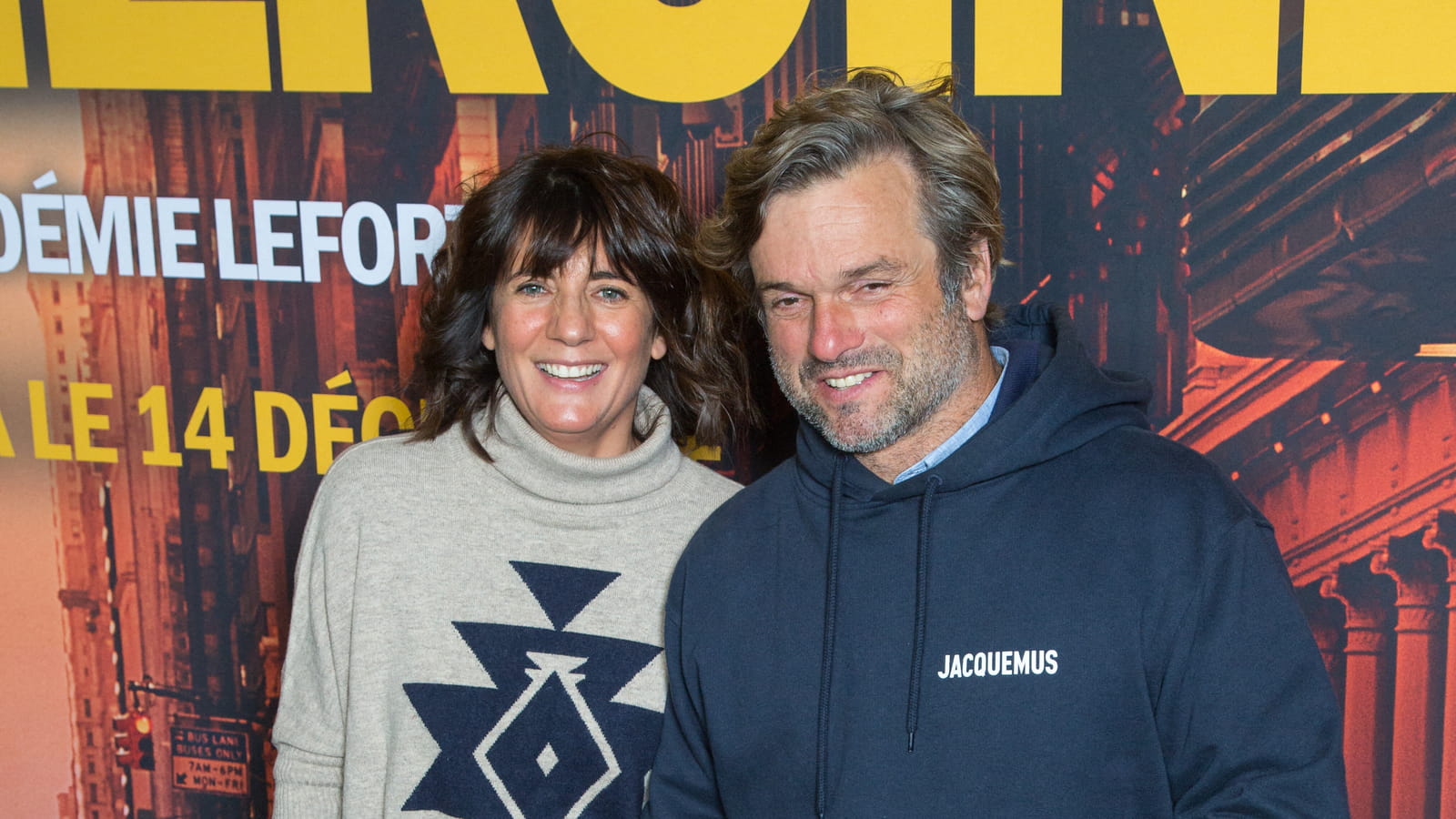Estelle Denis et son compagnon Marc Thiercelin