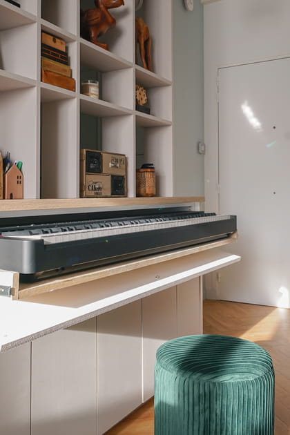 Apr&egrave;s&nbsp;: un piano bien int&eacute;gr&eacute; qui peut aussi se la jouer discret