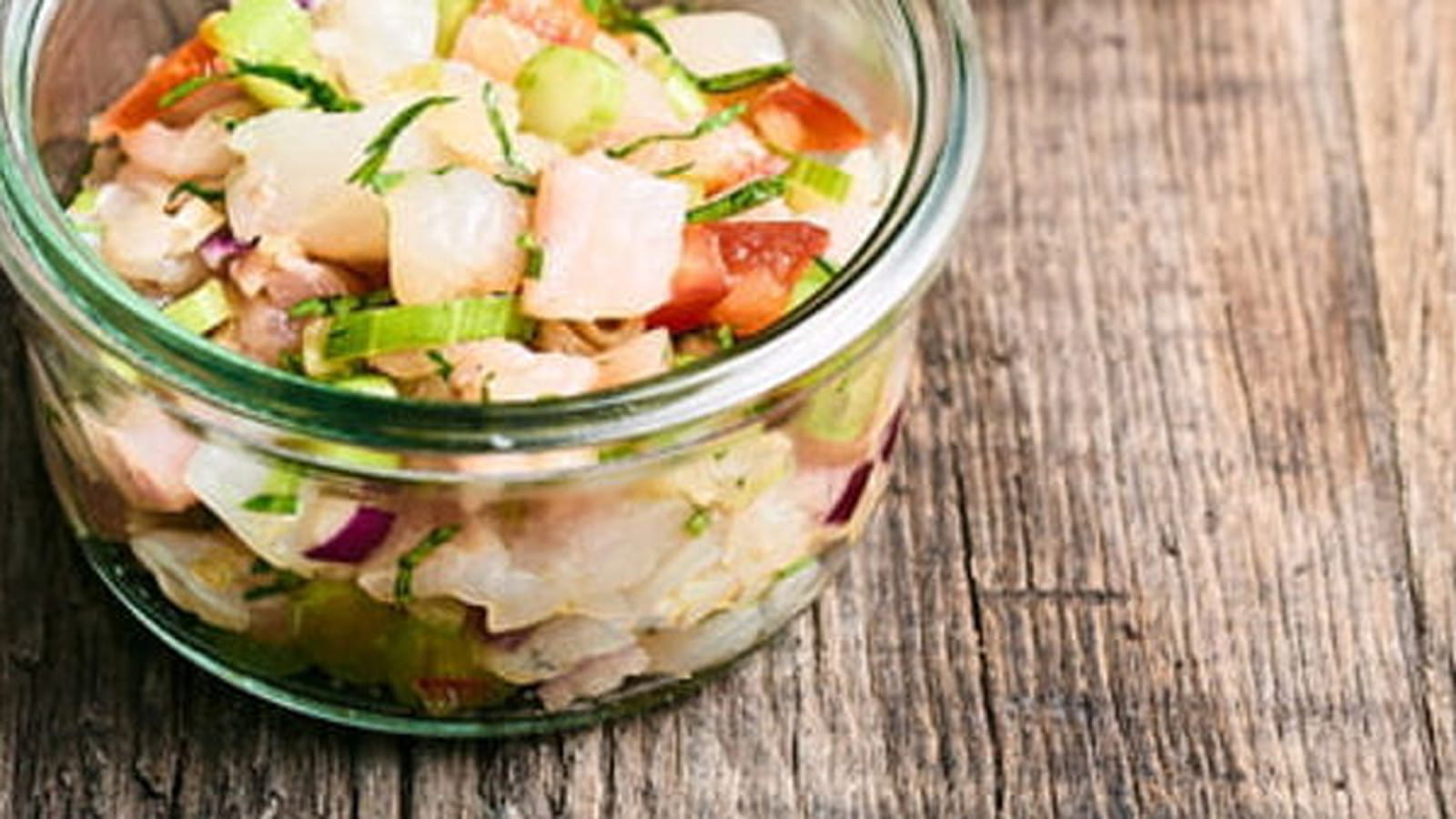 Ceviche de Daurade à la péruvienne