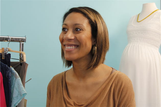 Le relooking femme enceinte de Jessica en images