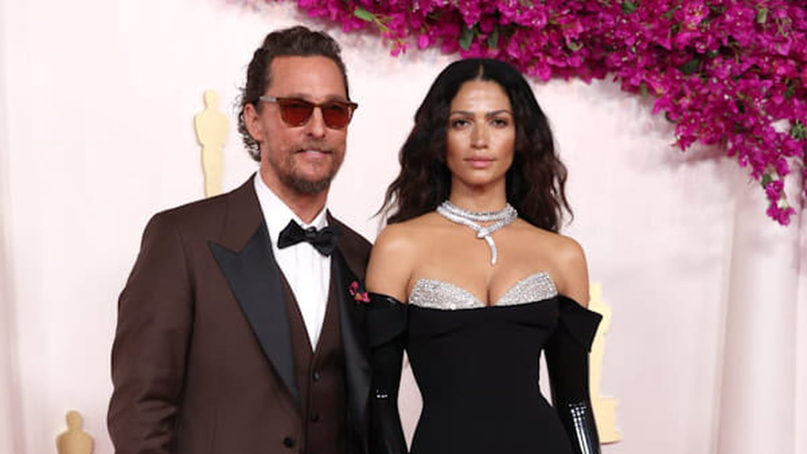 Matthew McConaughey et Camila Alves McConaughey le 10 mars 2024