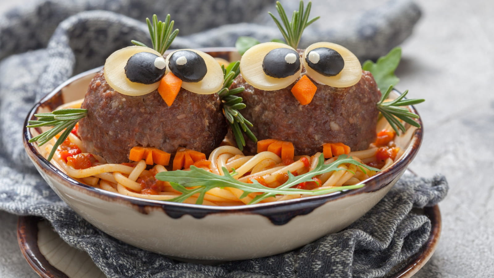 Spaghetti boulettes et oisillons