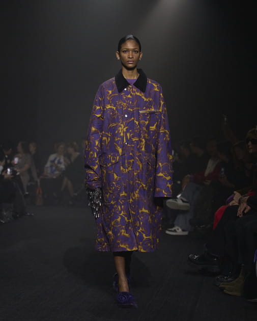 Look 46&nbsp;du d&eacute;fil&eacute; Burberry