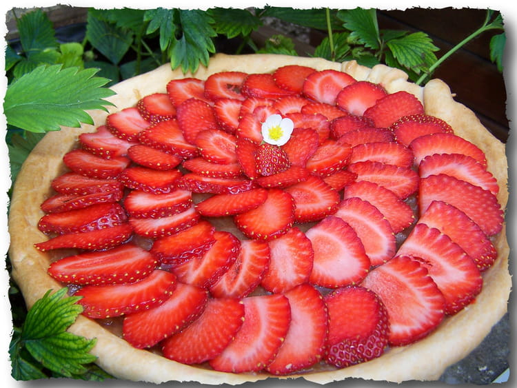 Recette De Tarte Aux Fraises Et Compote De Rhubarbe Epicee
