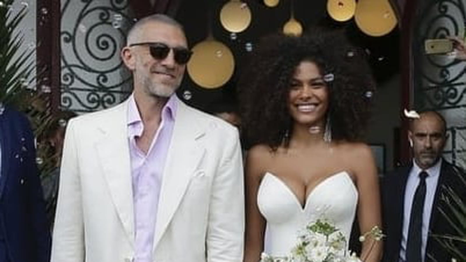 Vincent Cassel et Tina Kunakey