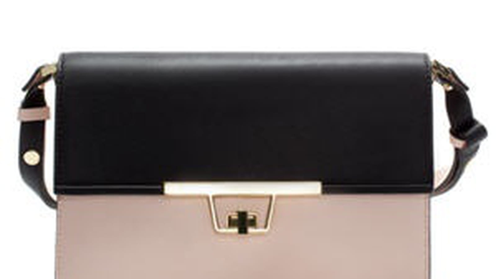 Sac rose et noir de Zara
