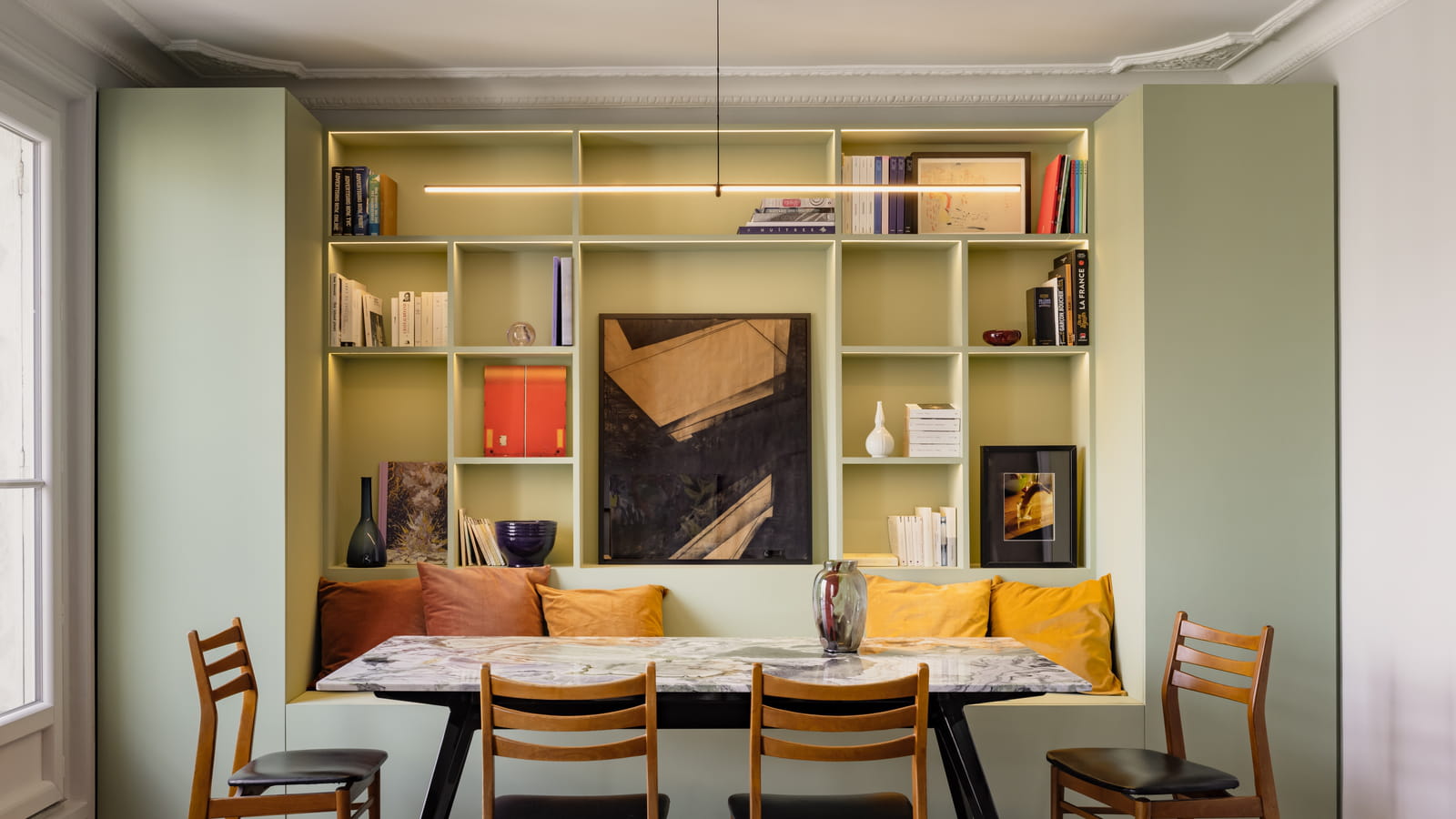 Salle à manger après 