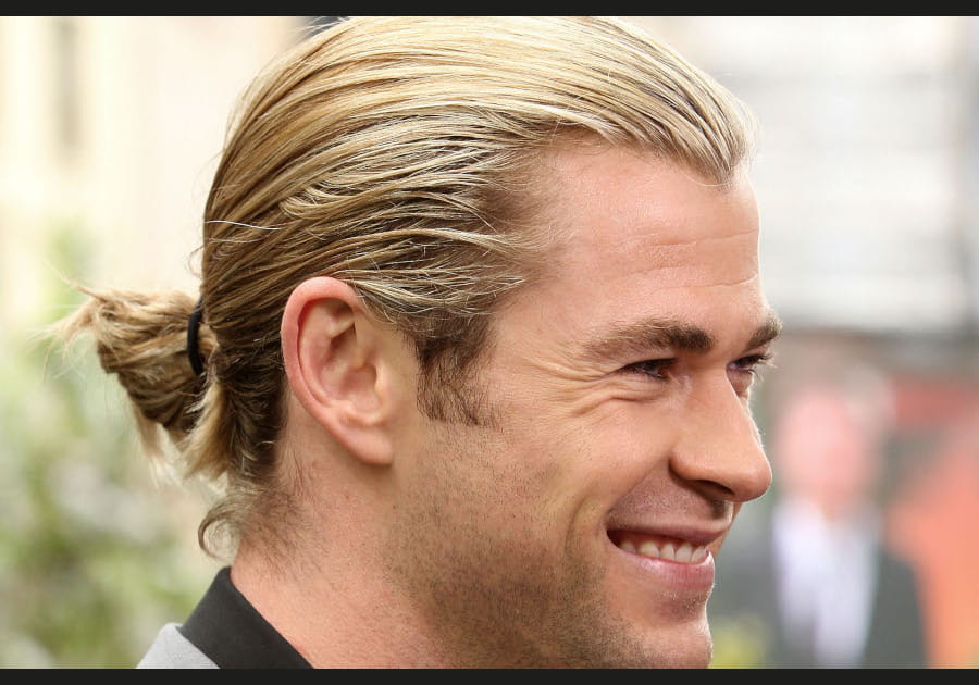 Les cheveux blonds de Chris Hemsworth