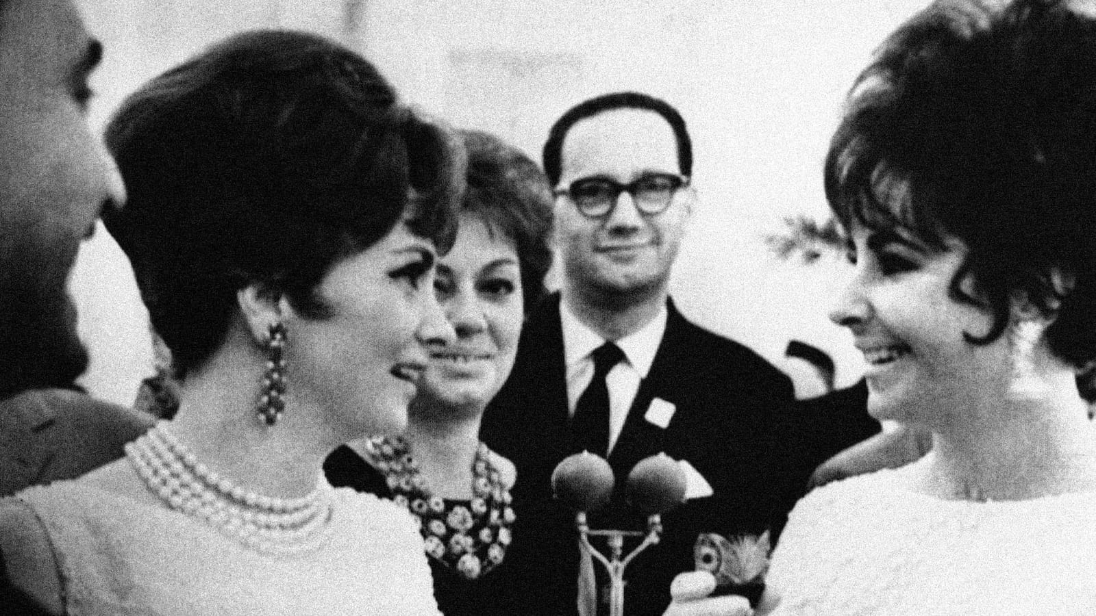 Le jour où Elizabeth Taylor a rencontré Gina Lollobrigida