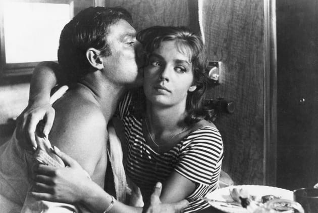 Marie Laforêt enlace Maurice Ronet dans "Plein Soleil"