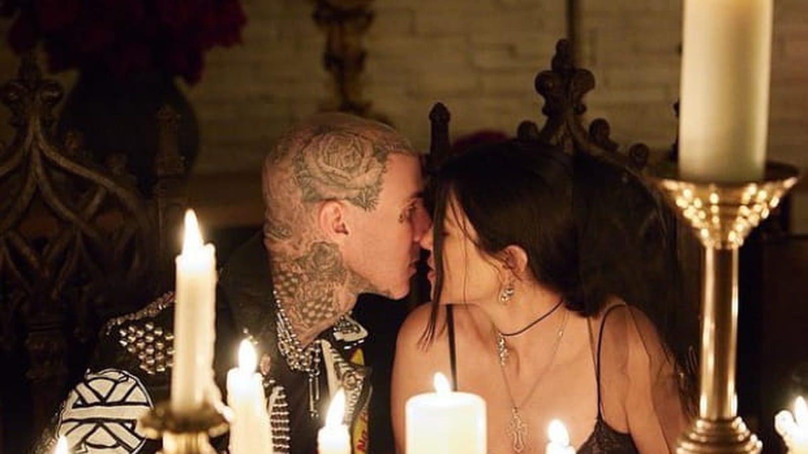Kourtney Kardashian et Travis Barker
