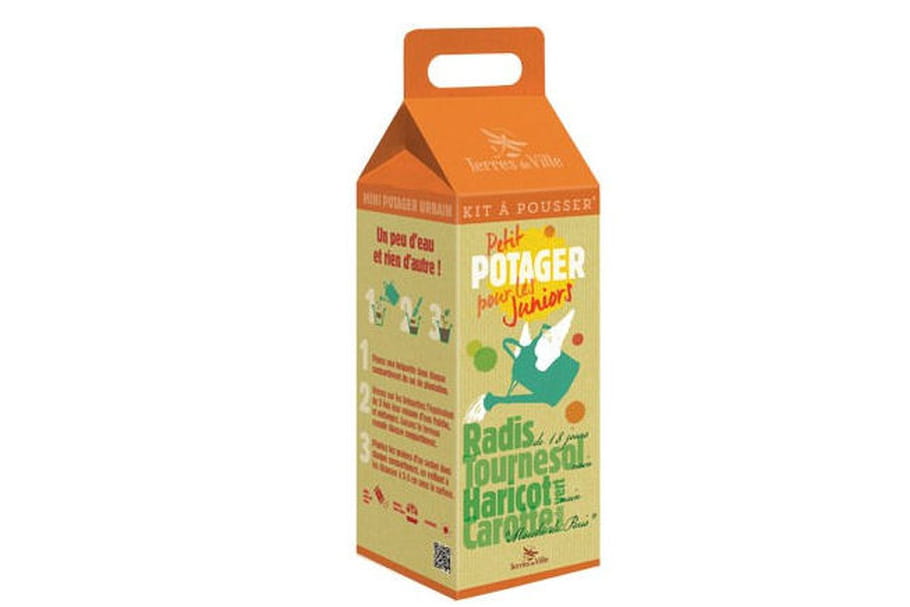 Coup de coeur : le kit à pousser "Petit potager pour les juniors"