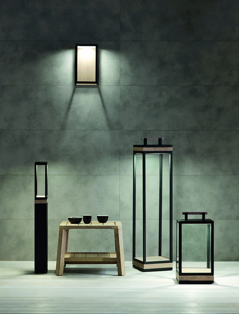 Collection de luminaires Carrè chez Ethimo