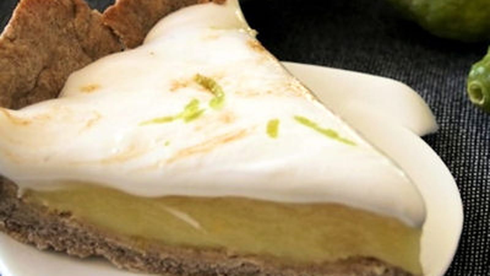 Tarte au citron meringuée, sans gluten, sans lait, sans oeufs