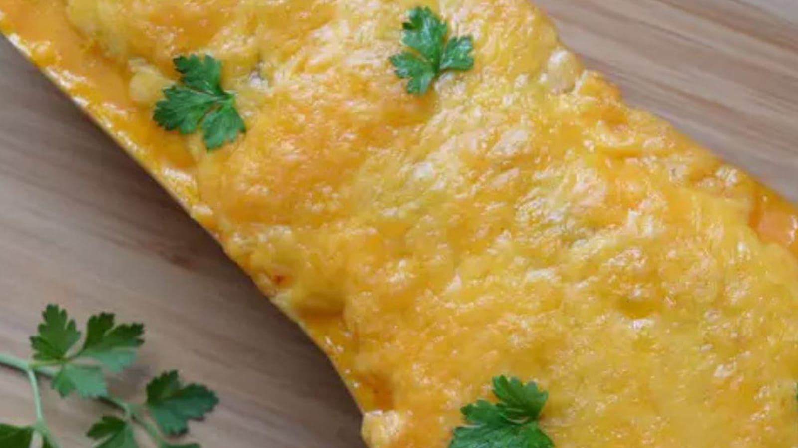 Butternut farcie curry et noix de coco