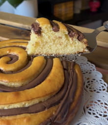 Gateau tourbillon à la pâte a tartiner : Etape 4