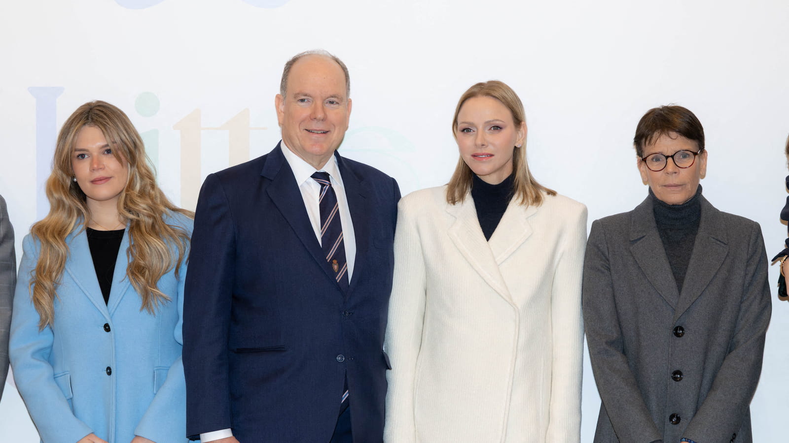 Camille Gottlieb, Prince Albert, Princesse Charlene et Princesse Stéphanie
