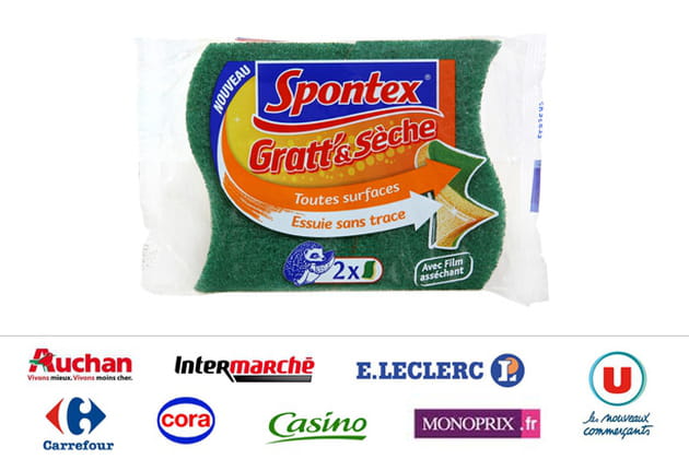 Gratt?&s&egrave;che, Spontex