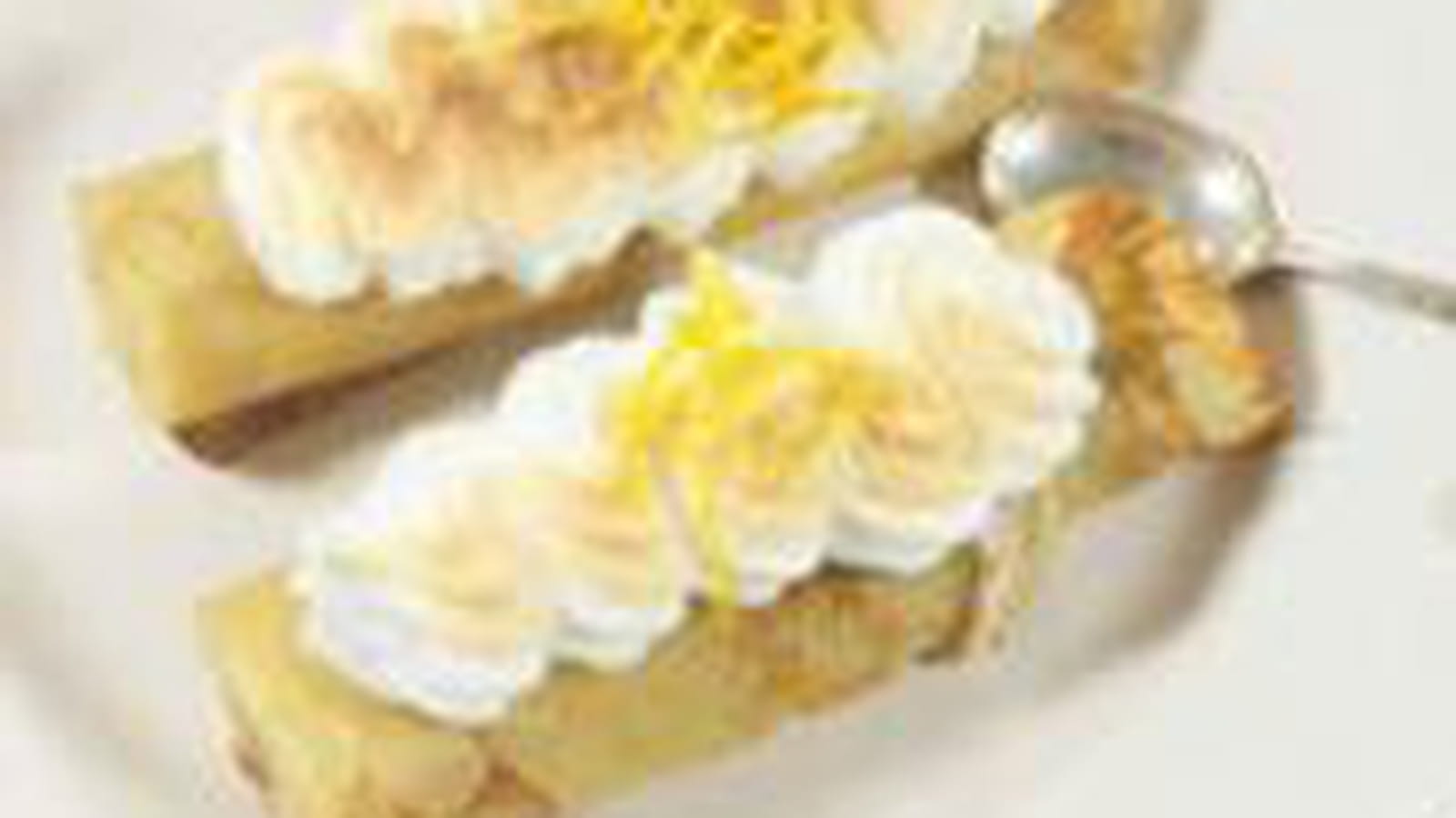 Crêpe citron meringuée