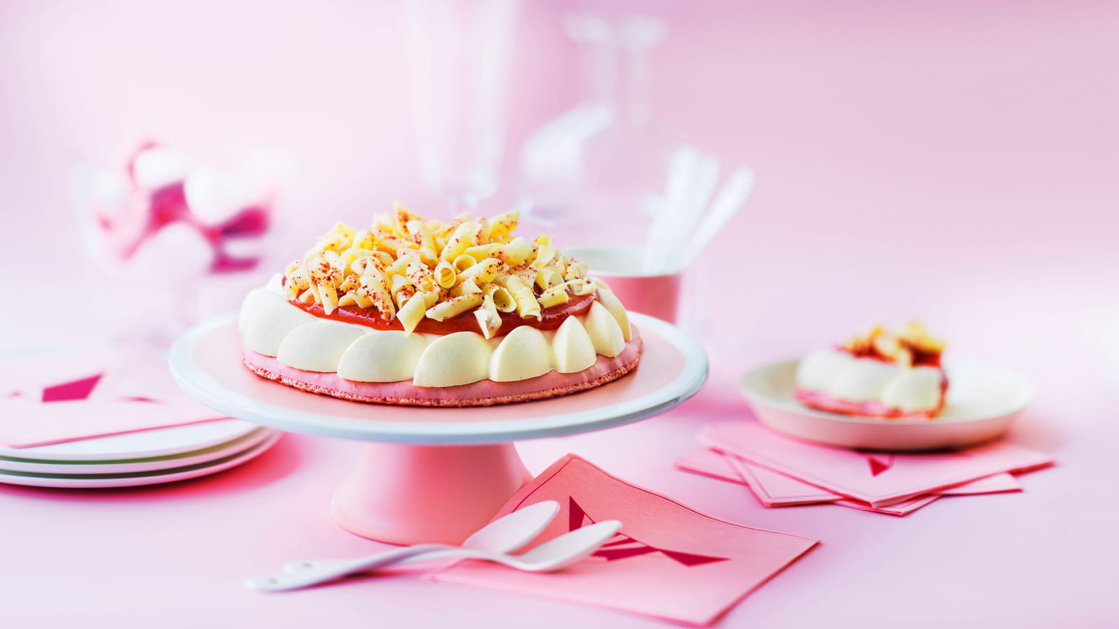 Tourbillon fraises de Picard