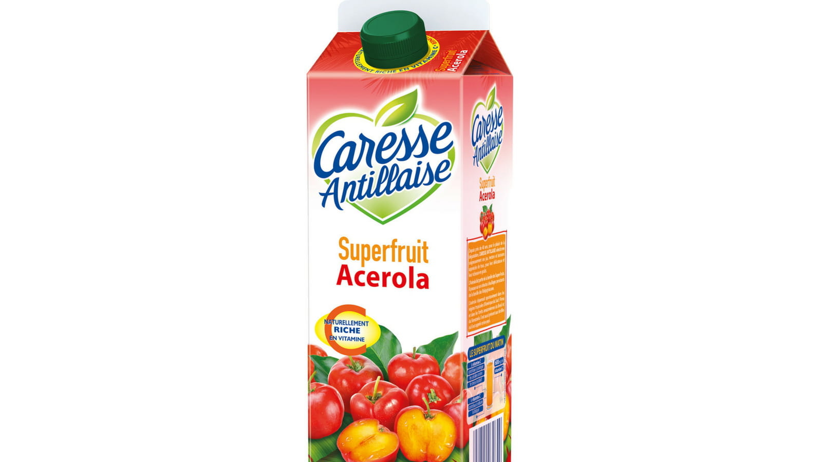 Le jus acérola de Caresse Antillaise