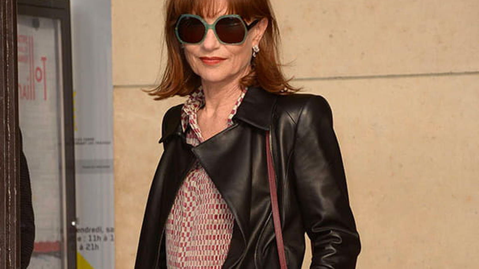 Isabelle Huppert le 4 juillet 2017