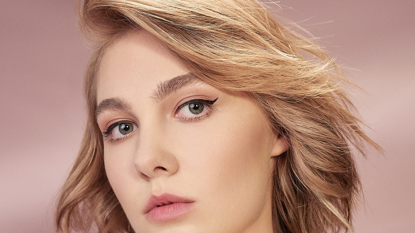 Blond soyeux