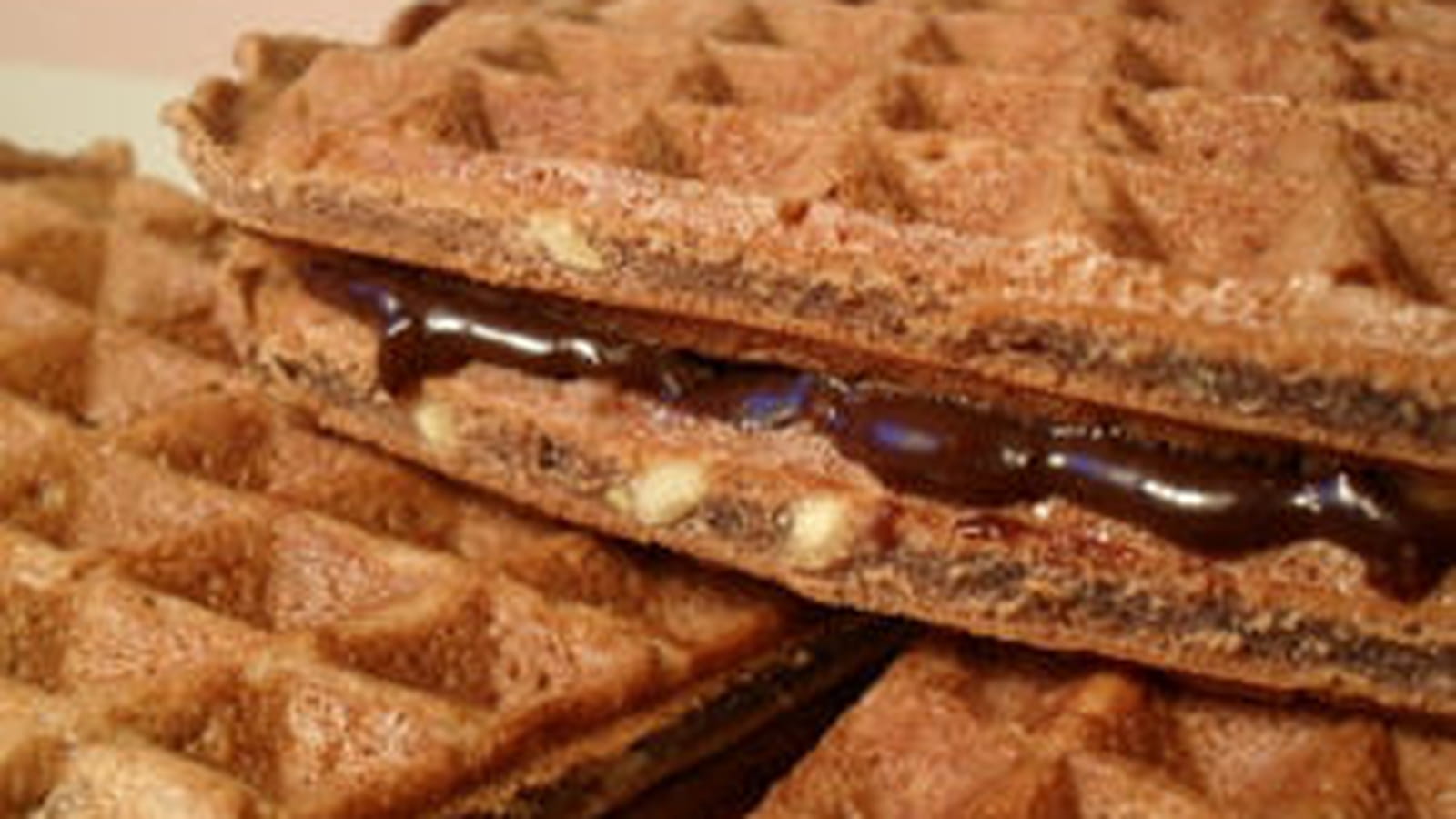 Gaufres chococahuètes