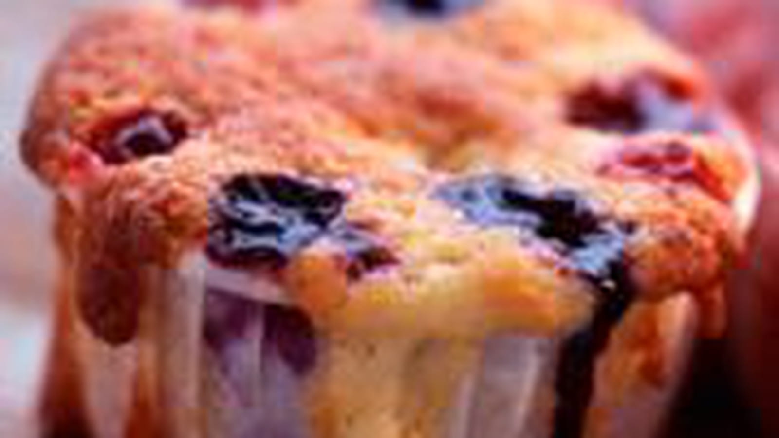 Muffin brousse- fruits rouges
