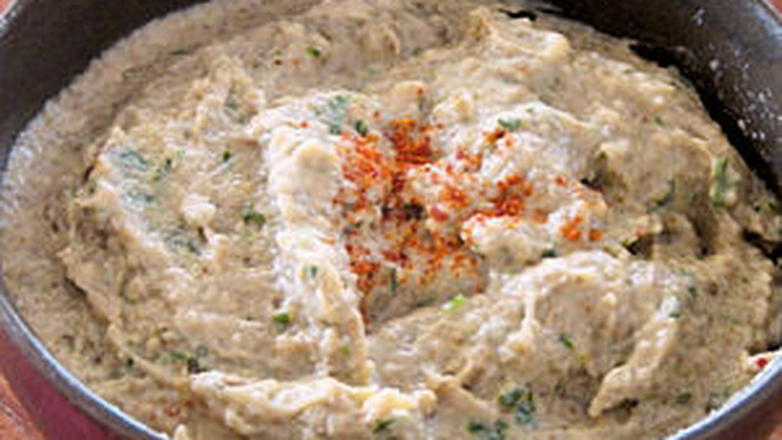Crème d'aubergines