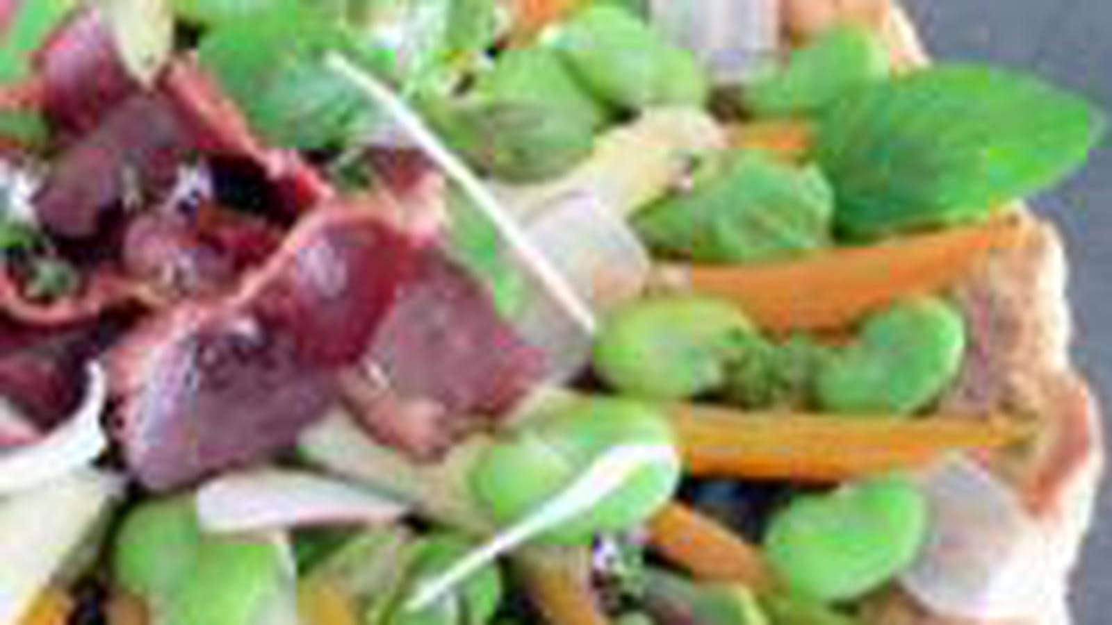 Tarte aux légumes printaniers