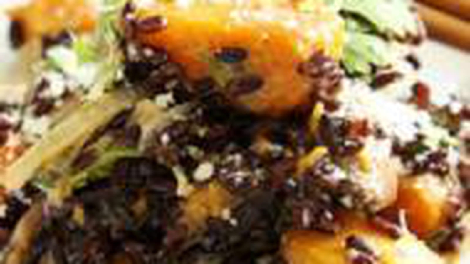Riz venere à la courge butternut façon risotto