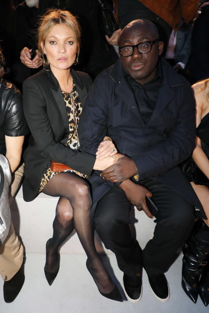 Kate Moss et Edward Enninful