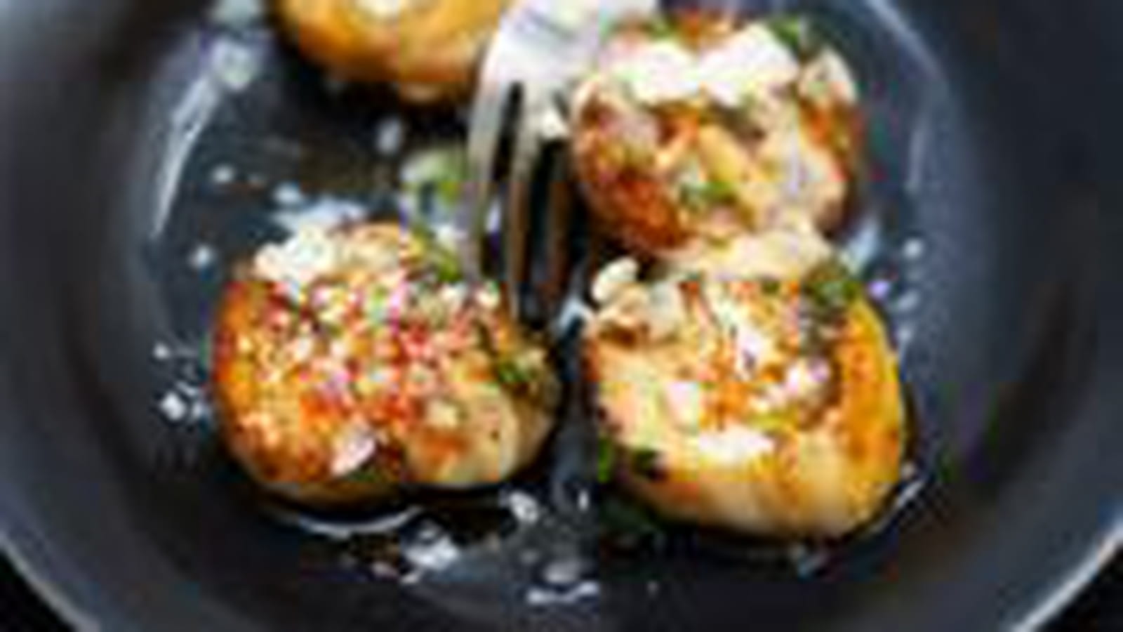 Coquilles St Jacques rôties