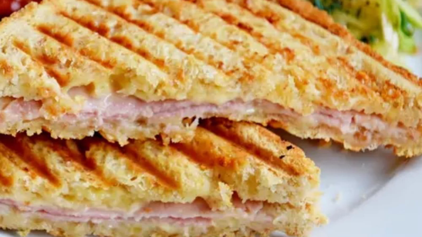 Croque monsieur au fromage d'Abbaye et sans béchamel
