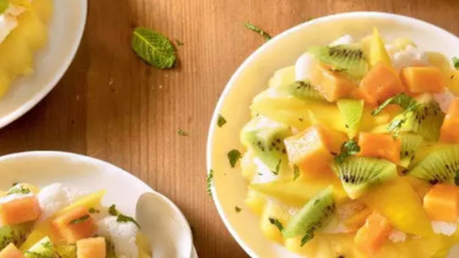 Tartelettes express aux fruits exotiques