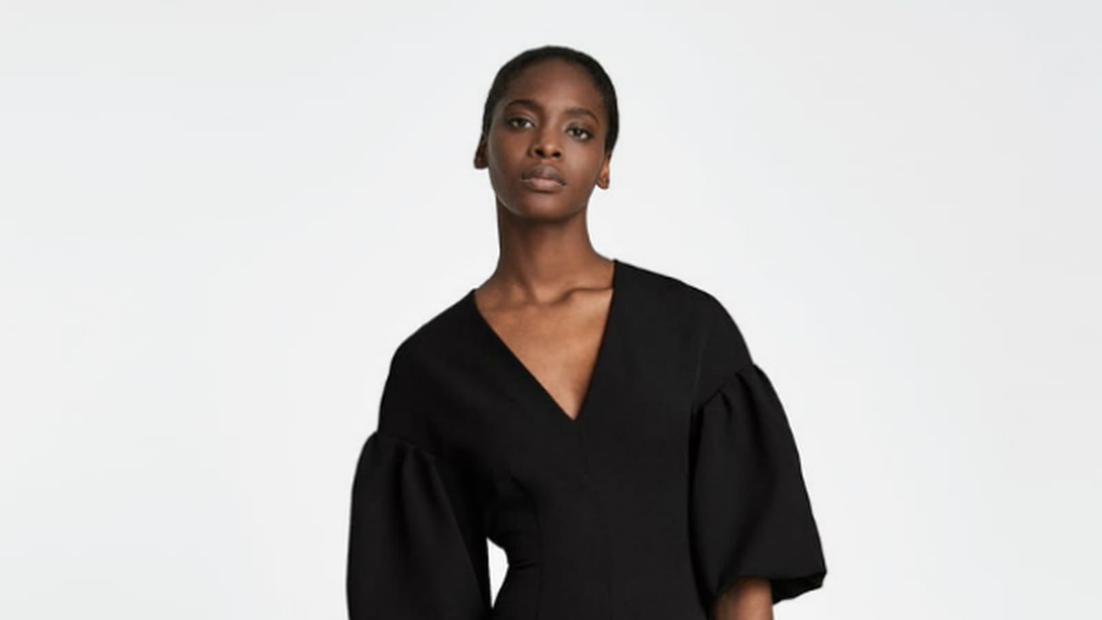 Robe mi-longue