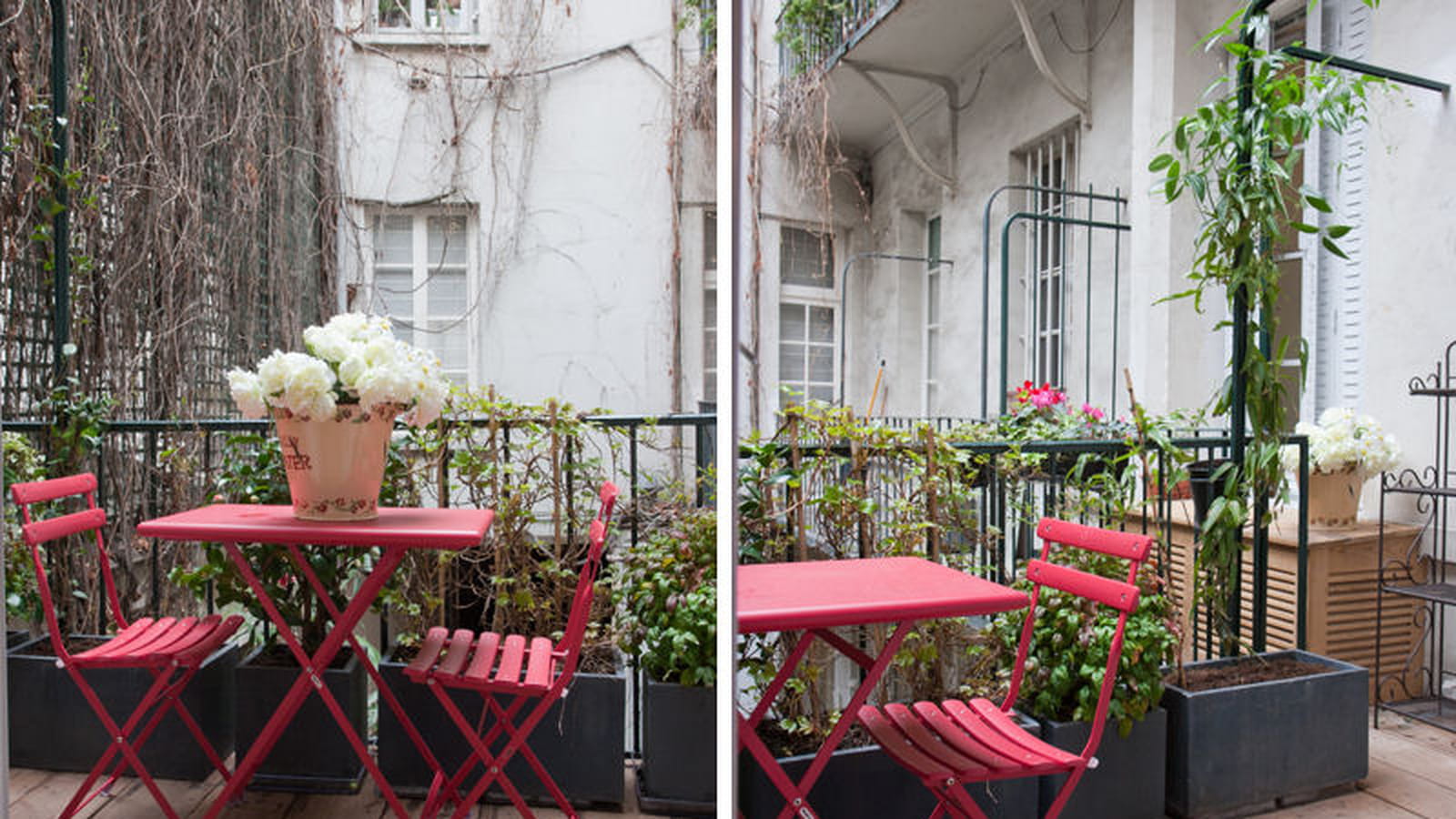 Balcon sur cour