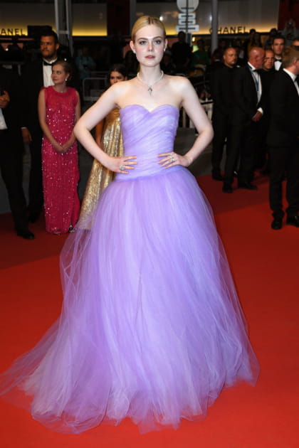 Elle Fanning en Rodarte