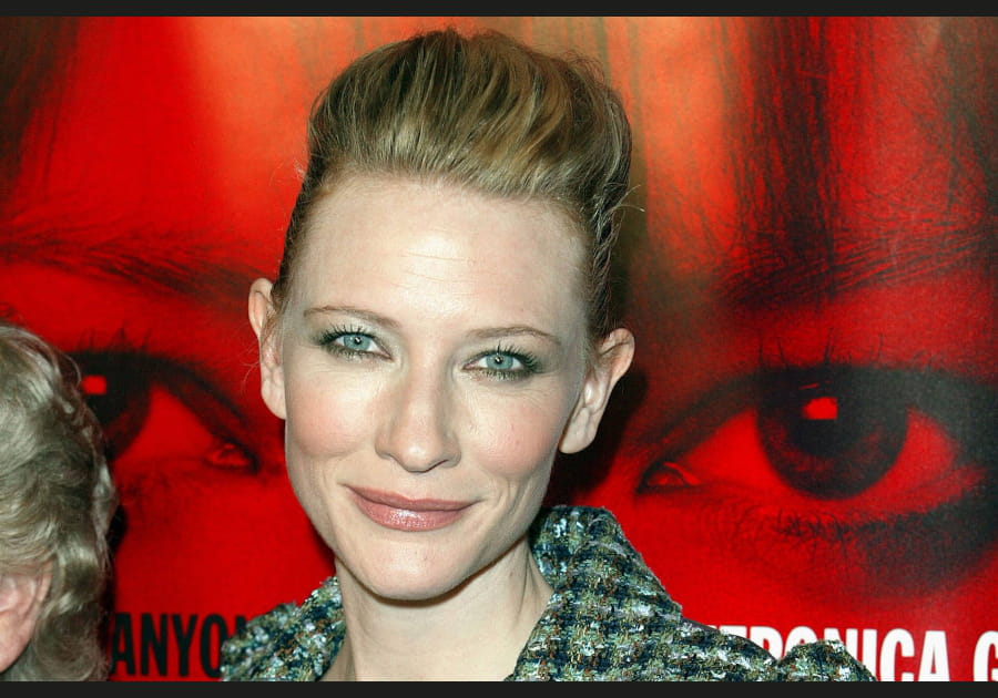 La coiffure bomb&eacute;e de Cate Blanchett