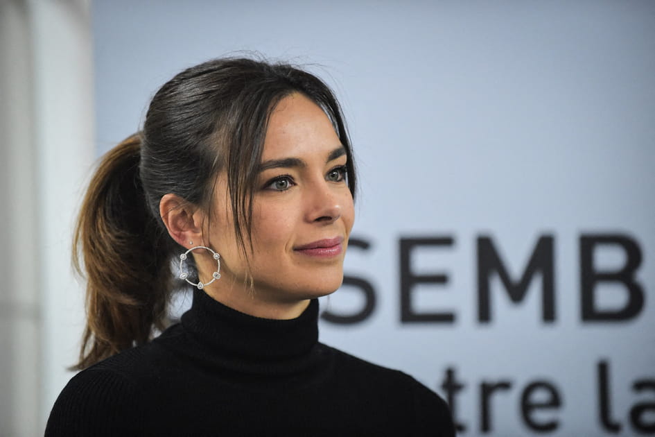 Marine Lorphelin, subjuguante par sa beaut&eacute; simple