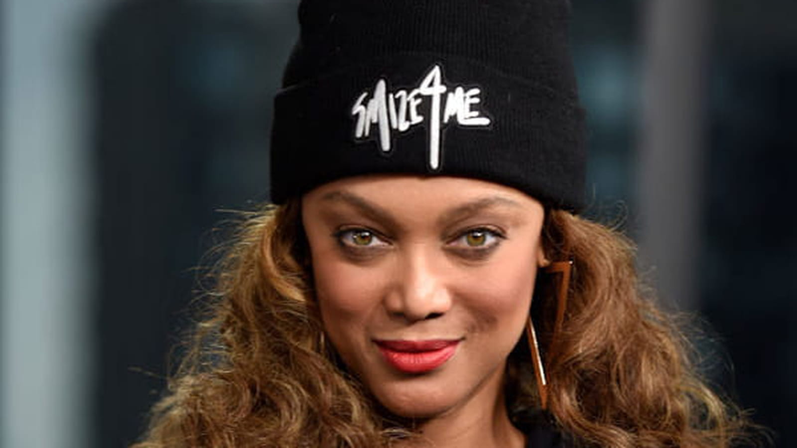 Tyra Banks et son maquillage pop 
