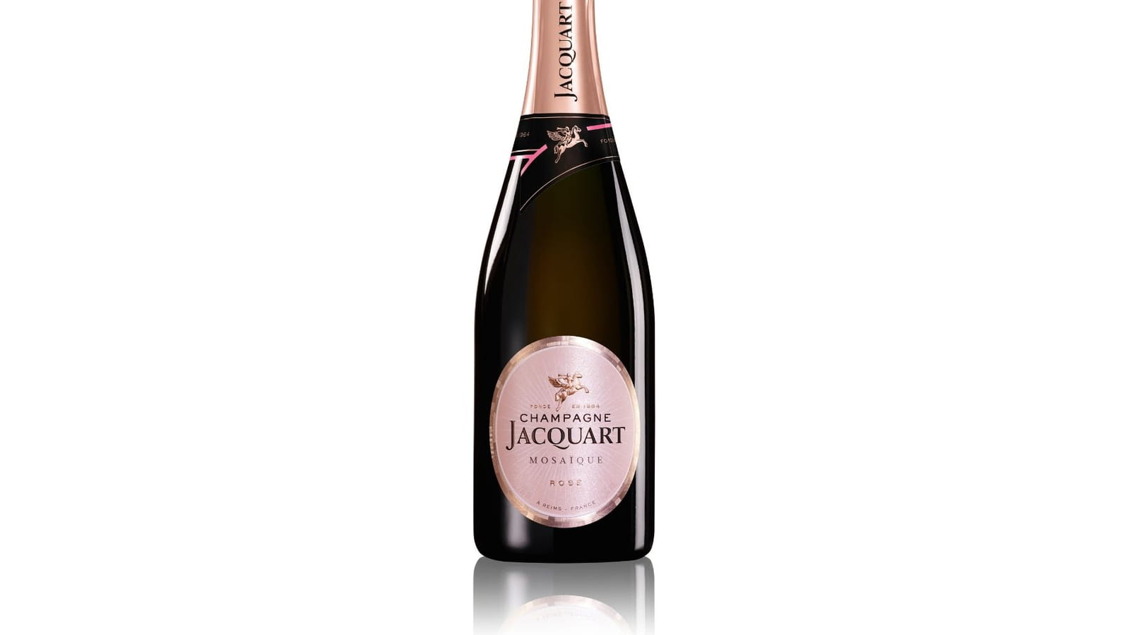 Le champagne rosé "mosaïque" de Jacquart 