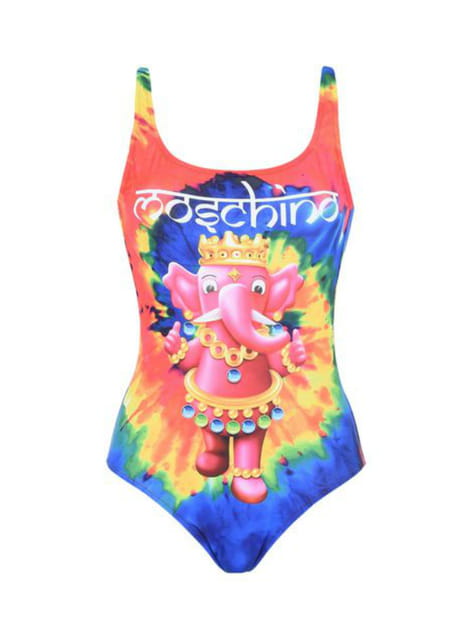 Maillot de bain imprimé de Moschino