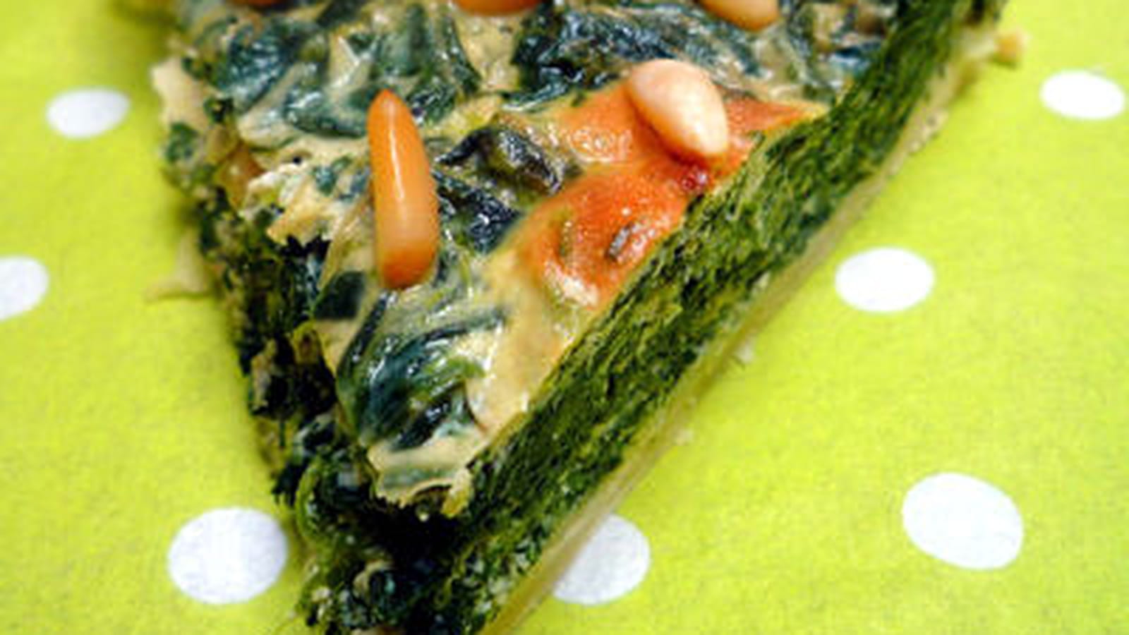 N°2 : Tarte aux épinards