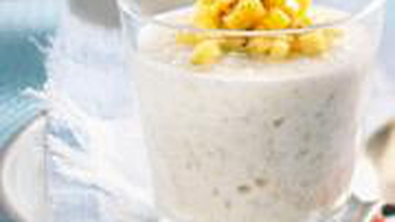 Riz au lait mangue citron vert