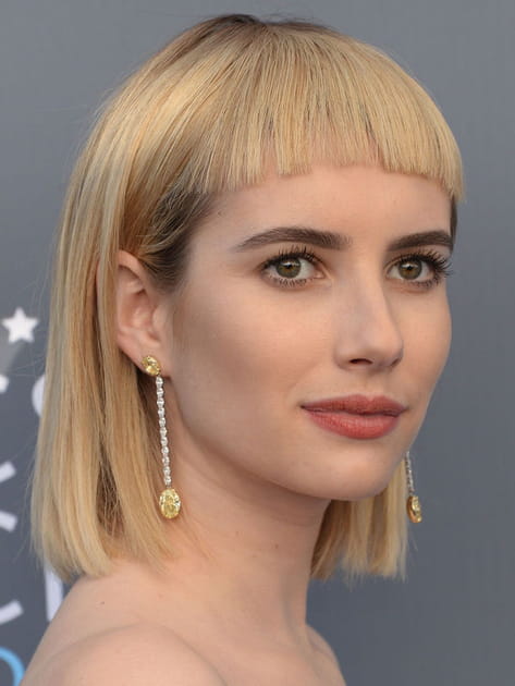 Frange de star&nbsp;: Emma Roberts avec frange