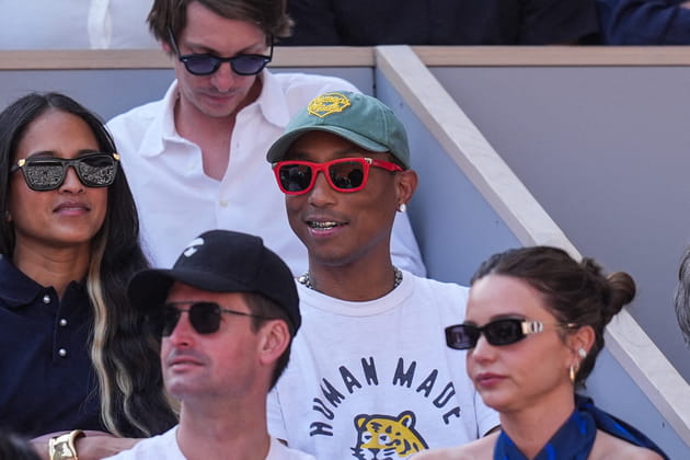 Pharrell Williams rep&eacute;r&eacute; &agrave; Roland-Garros