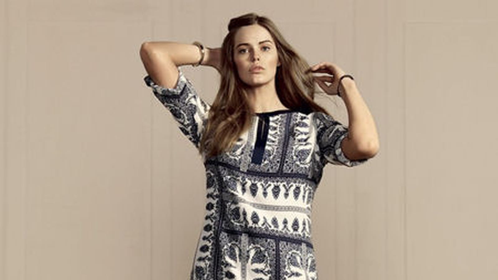 Violeta by Mango : la robe à motifs
